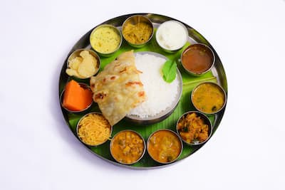 南インドの食事