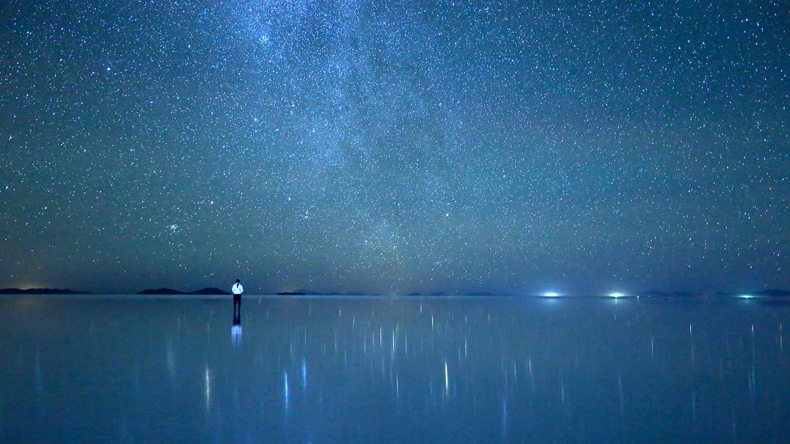 ウユニ塩湖の星空 - ボリビアのプランページ