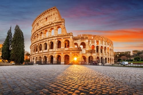 イタリア　ローマのコロッセオ
