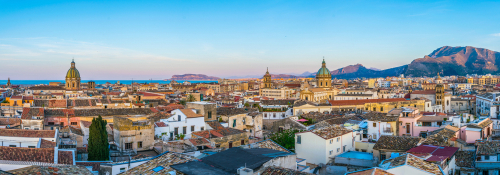 イタリア　シチリア島のパレルモ