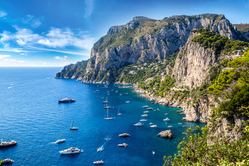 イタリア　夏のカプリ島