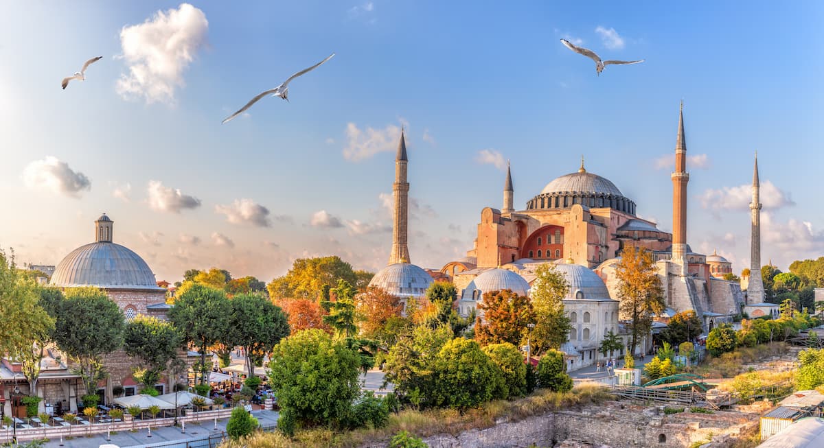 トルコ　イスタンブール　アヤソフィア