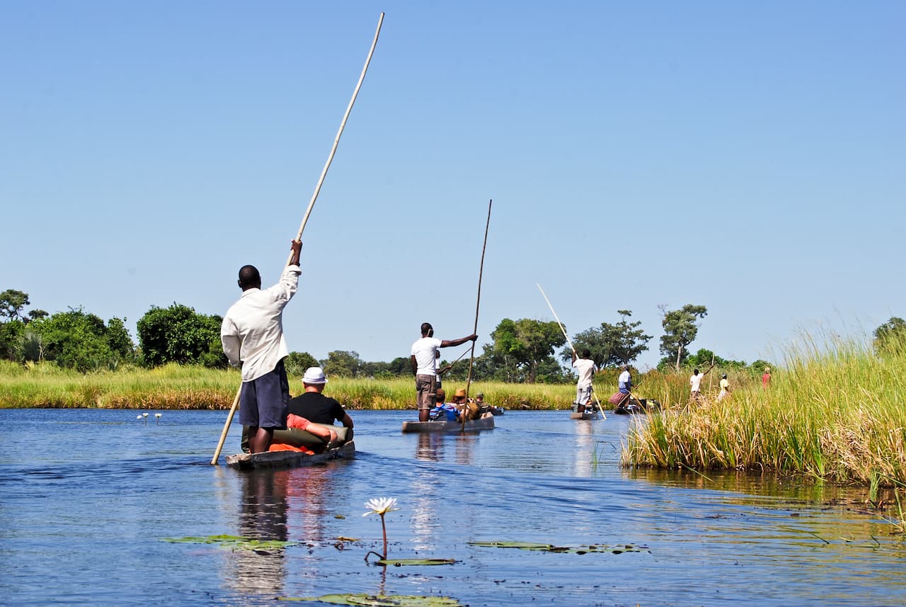 Okavango Delta in Botswana