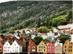 ノルウェーのベルゲン-ノルウェープランページ