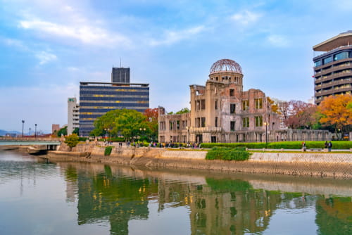 日本の原爆ドーム