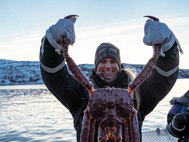 ノルウェーのアルタのキングクラブ