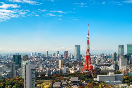 東京の空撮