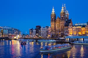アムステルダム夜景