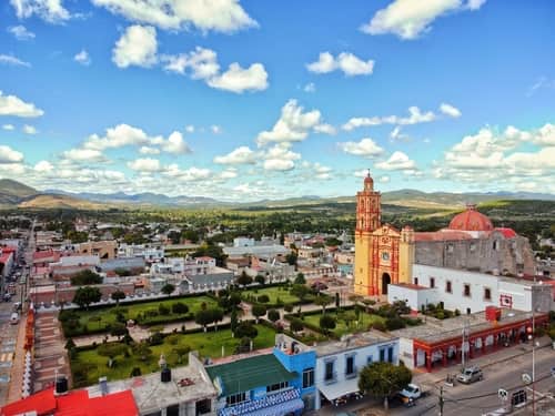 Mexican city Auxaca