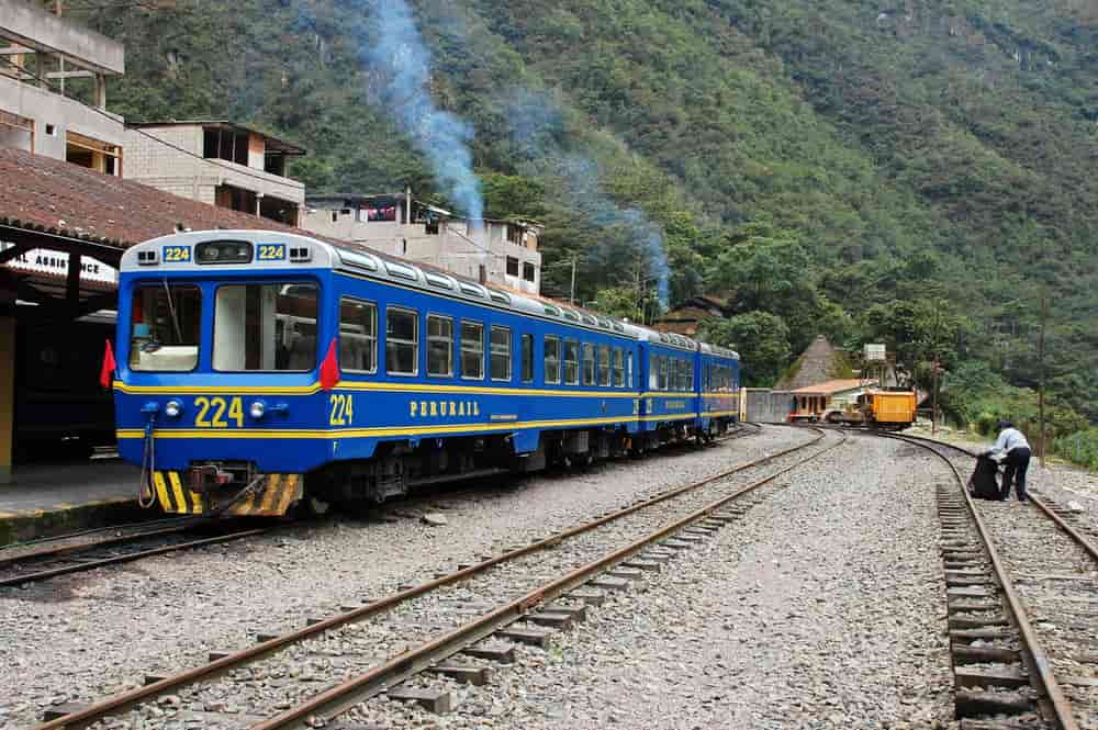 マチュピチュの列車
