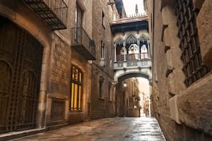 バルセロナゴシック地区　スペイン