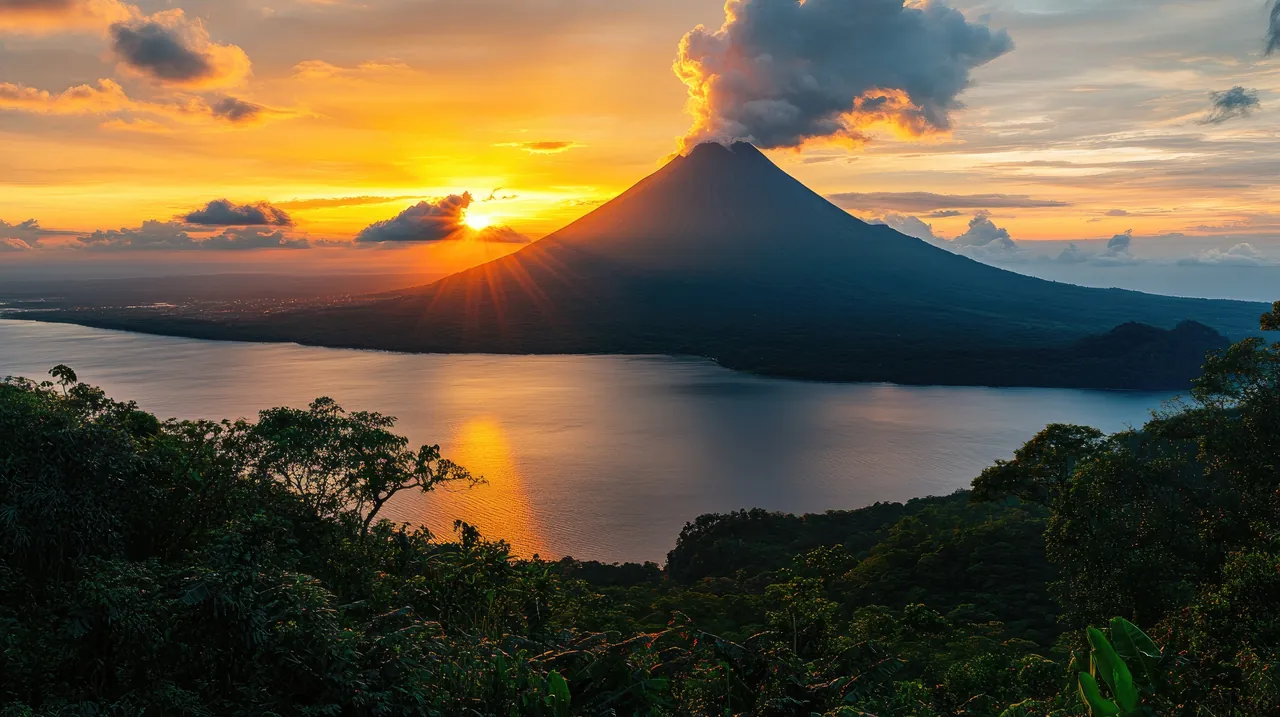 アレナル火山国立公園（コスタリカ）