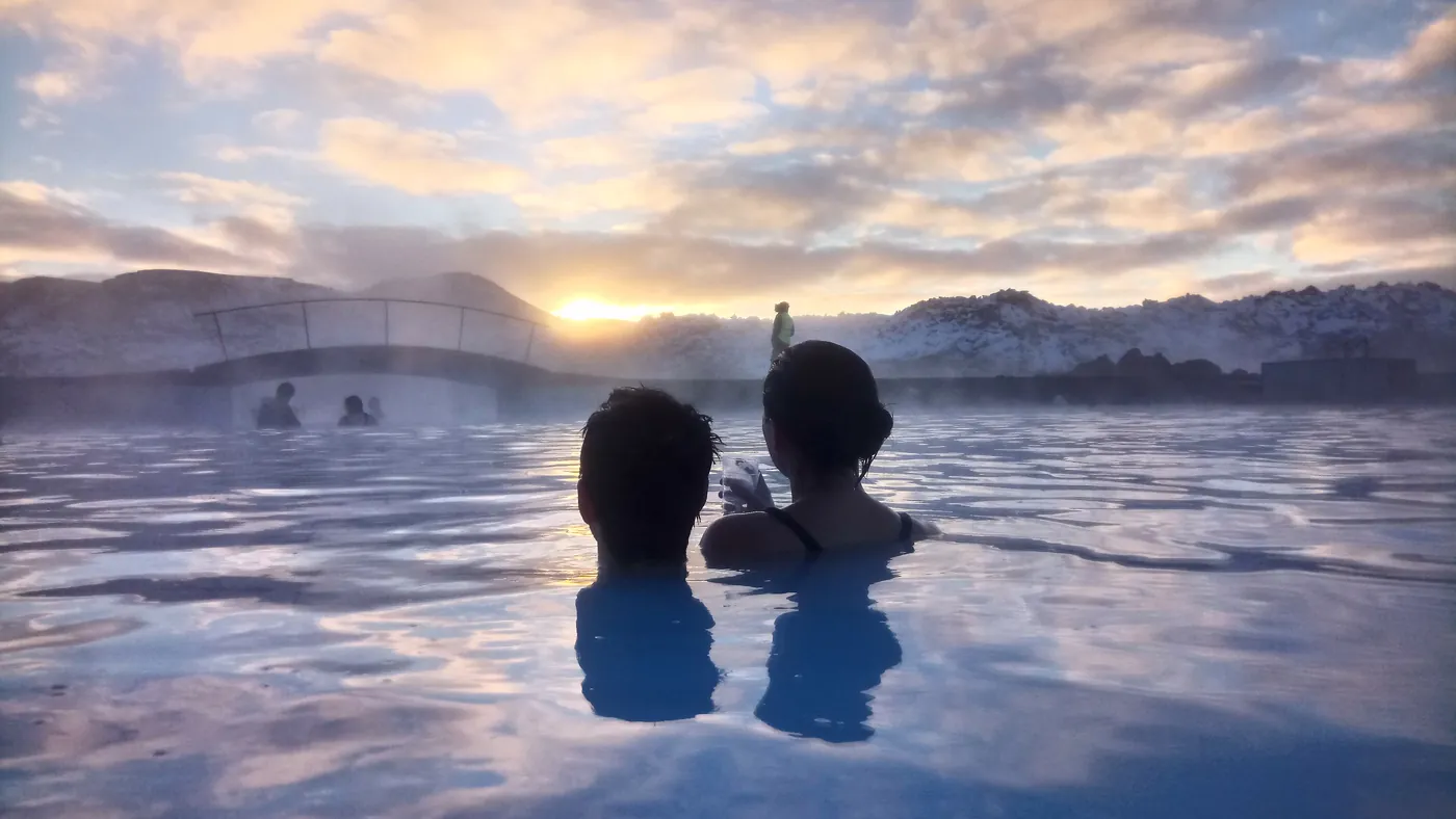 アイスランドの温泉